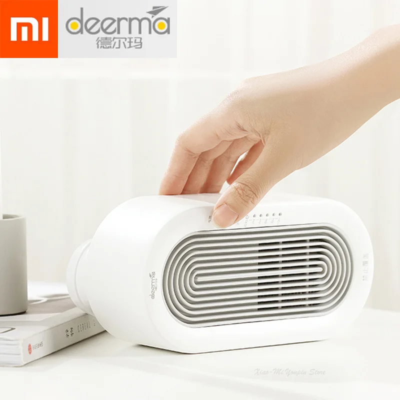 Новый Xiaomi Deerma 250 Вт Электрический маленький вентилятор для обогрева настольного дома и офиса обогреватель радиатора машина для холодной