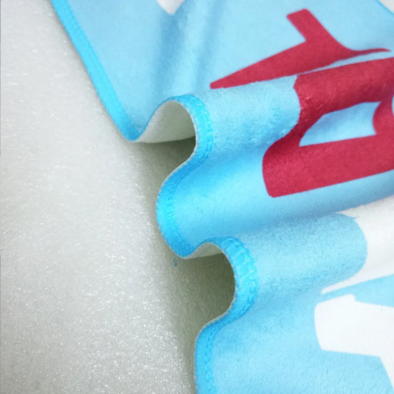 10pcs DIY Image Print Towels Personalized marathon yoga soccer sports towel gift fitness advertising gifts