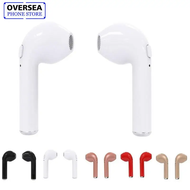 I7s TWS вкладыши Bluetooth наушники Binau Беспроводной гарнитуры гарнитура с MicPhone для всех
