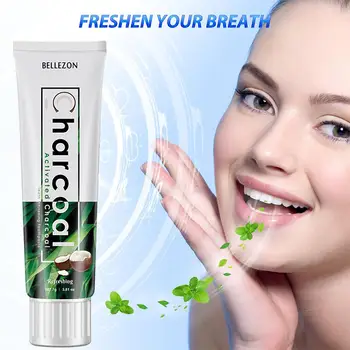 

XY Fancy Tooth Care Bamboo Natural Activated Charcoal Teeth Whitening Toothpaste