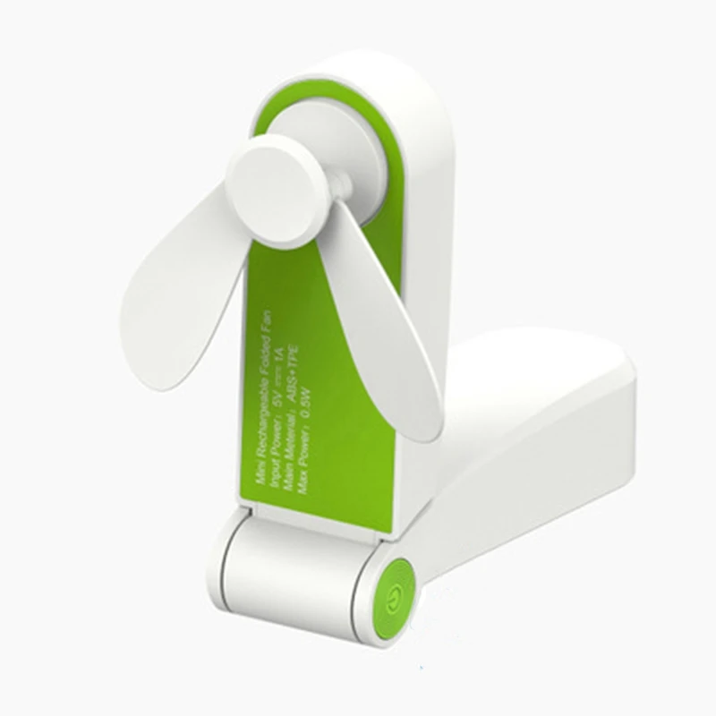 

Handheld Mini Fan Portable Folding Pocket Fan Usb Rechargeable Or Battery Operated Desk Fan