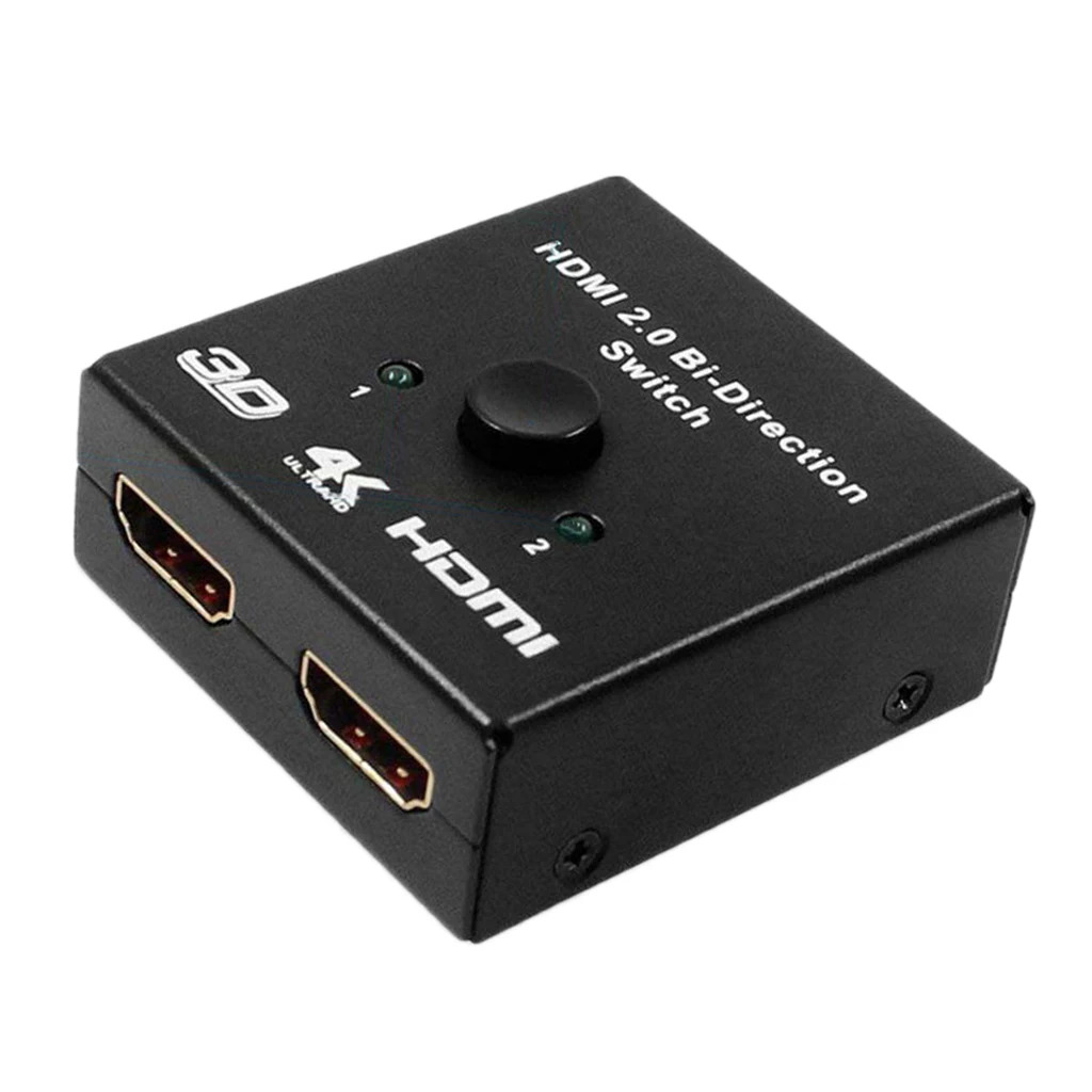 HDMI 2 0 двунаправленный переключатель сплиттер концентратор селектор Поддержка 3D