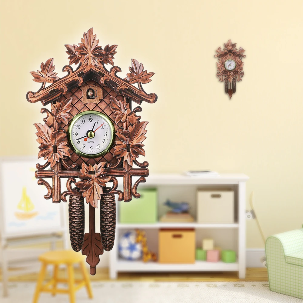 Cuckoo Forest Clock Wood 振り子 壁掛時計 Cuckoo Forest Clock Wood 振り子 壁掛時計