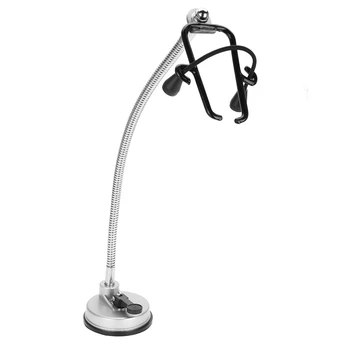 

Rotating Hands Free Hair Dryer Holder Suction Cup Bracket Stand Storage Rack