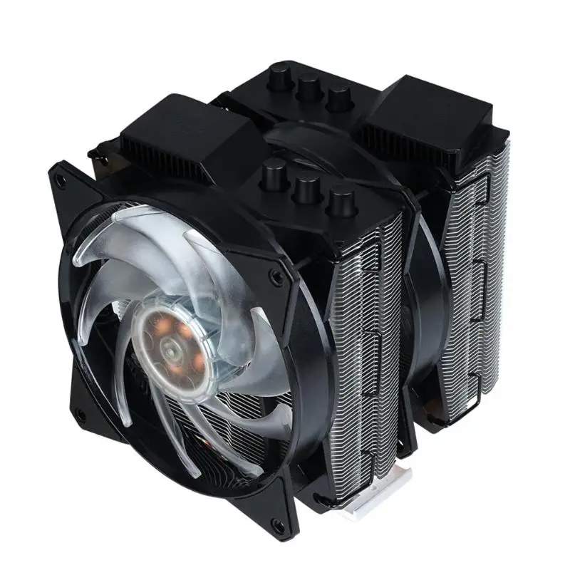 

T610P 6 Copper Heatpipe CPU Cooler Radiator 12cm RGB 4Pin PC Silent Cooling Fan Heatsink for Intel AMD