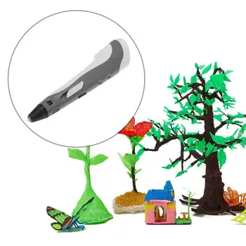 

1st Generation 3D Printing Pen Eu Plug Kids DIY Graffiti Painting Pen Children Educational Toy with 1.75mm ABS/PLA Filament