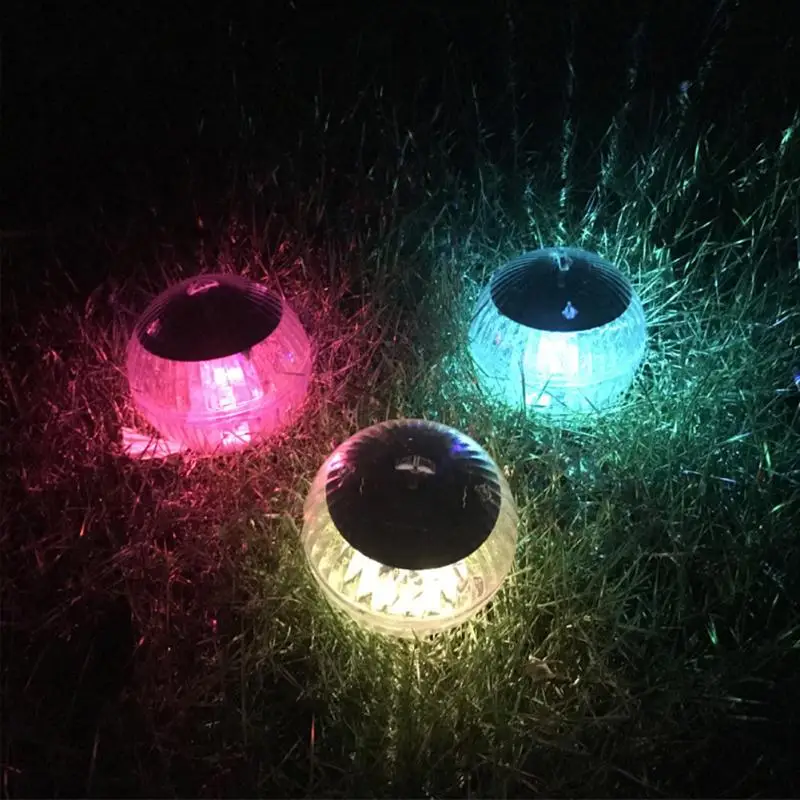 

Pond Garden LED Solar Light Waterproof Swimming Pool Floating Lamp 7 Color Changing Outdoor Tree decoration Solar Lantern