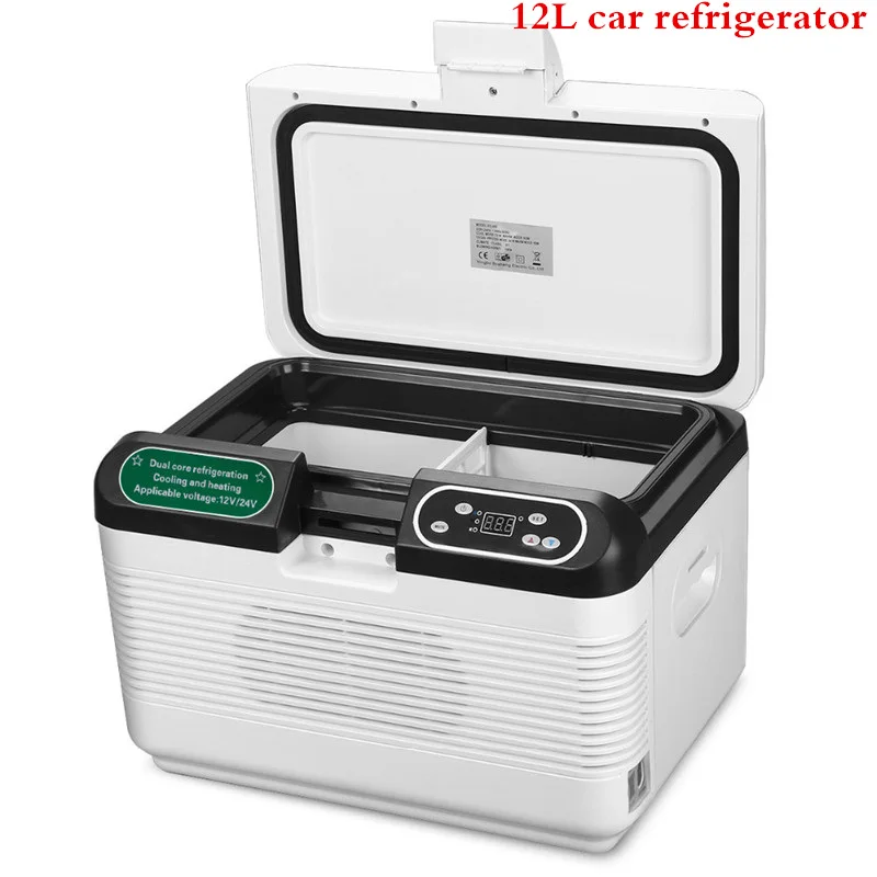 #^Special Price 12L 12V/24V Portable Cooler Mute Design Dual-Core Mini Fridge Auto Refrigerator Truck Home Cars Freezer Travel Car Refrigerator #^Special Price 12L 12V/24V Portable Cooler Mute Design Dual-Core Mini Fridge Auto Refrigerator Truck Home Cars Freezer Travel Car Refrigerator