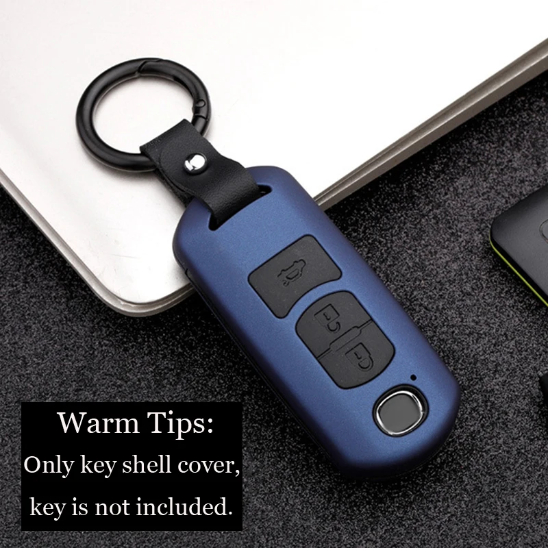 

Luxury Remote Key Case Fob Shell Protector For Mazda 3 5 6 CX5 CX3 CX7 CX9 MX5