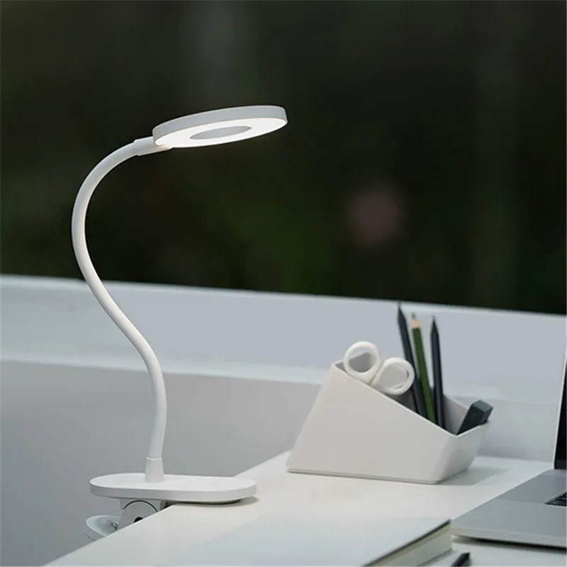 Оригинальный Yeelight 5 Вт светодиодный USB Перезаряжаемый зажим Настольная лампа