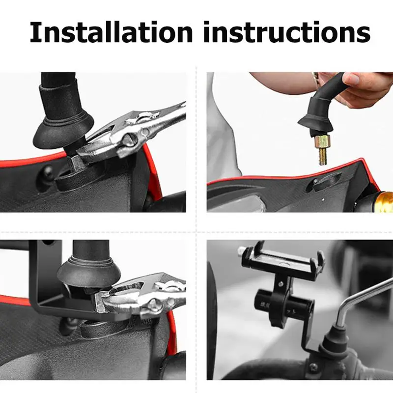 Алюминиевый сплав, держатель для мотоцикла, велосипеда, телефона, руль велосипеда, подставка для телефона, кронштейн, аксессуары для велоспорта 9*5*2 см