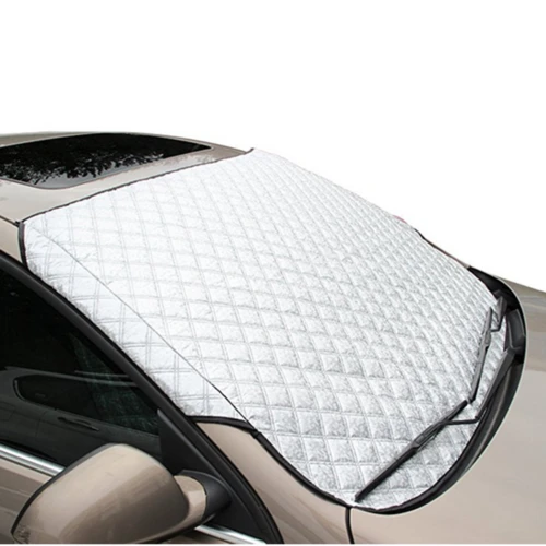 Housse de protection pare-brise de voiture, pare-brise Anti-neige, glace,  Anti-poussière, pare-soleil thermique - AliExpress