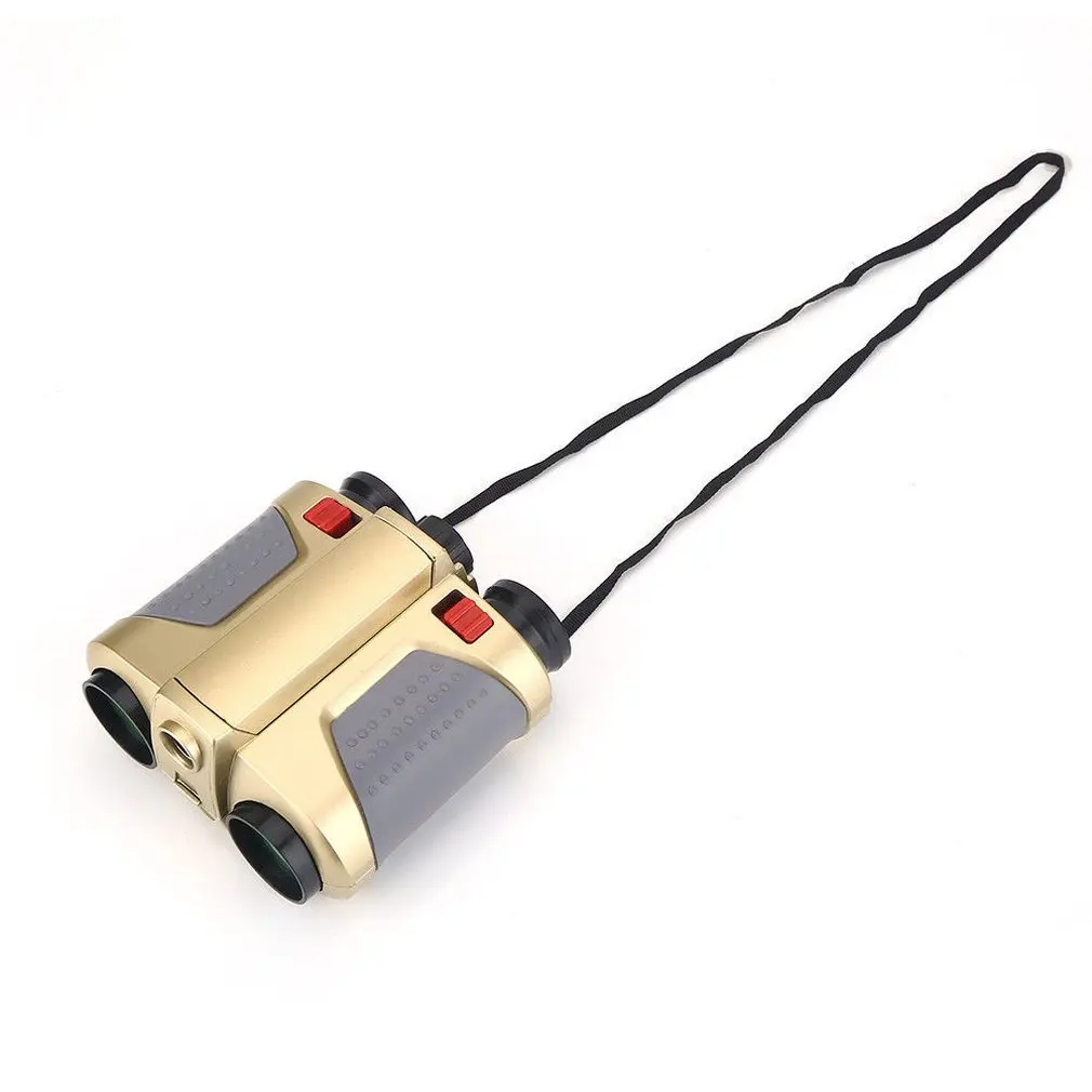 

Binoculars Night Scope 4x30 Telescope with Pop-up Spotlight and Night-Beam Vision Fun Cool Toy Gift for Kids Boys Girls