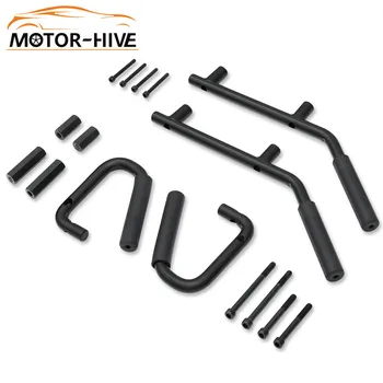

4pcs Front Rear Grab Handles Steel Bar For Jeep Wrangler 2007-2017 JK 4 Doors US Stock