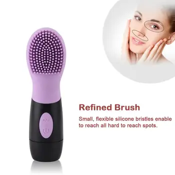 

BellyLady Electric Silicone Sonic Face Cleanser Soft Pore Cleansing Brush Massager Deep Cleansing Exfoliation