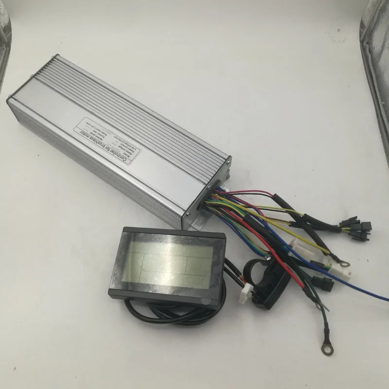 

Kuteng 60V 1000W Motor controller 18 Mosfets 45A Max LED And LCD Display Matched Brushless DC Motor Controller With LCD3 Meter