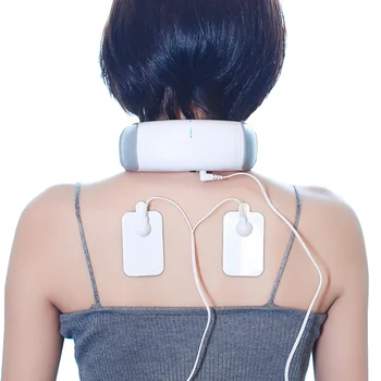 

Neck Massager Electric Pulse Magnetic Therapy Cervical Vertebra Impulse Massage Physiotherapeutic Acupuncture Relief Pain Relax