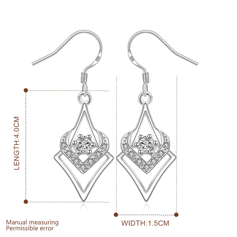 

Hot Fashion Drop Earrings Bijoux Wholesale Retro Statement Earrings New Dangling Earrings Crystal for Women Jewelry Bizuterias