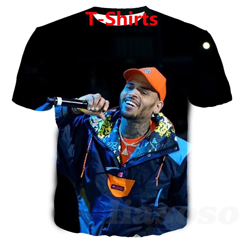 

chris brown 3d print t shirts/sweatshirts/hoodies/pants men harajuku funny pullover jacket cool tee streetwear hip hop clothing