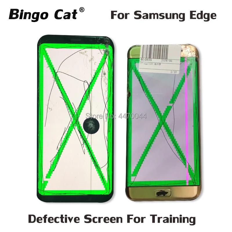 

Defective LCD Screen with Frame For Samsung Galaxy S8 S9 Plus S7 S6edge Note 8 9 Glass /Frame Separating and Laminating Practice