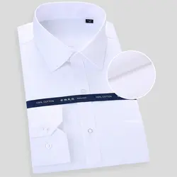 2019 новый дизайн хлопок мужские рубашки чистый цвет деловые официальные платья рубашки мужские модные с длинным рукавом социальные рубашки