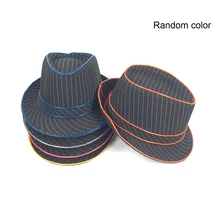 HTHL-головной убор с подсветкой, английская верхняя шляпа, мигающая джазовая шляпа, праздничные маскарадные предметы для вечеринки 1,5 в