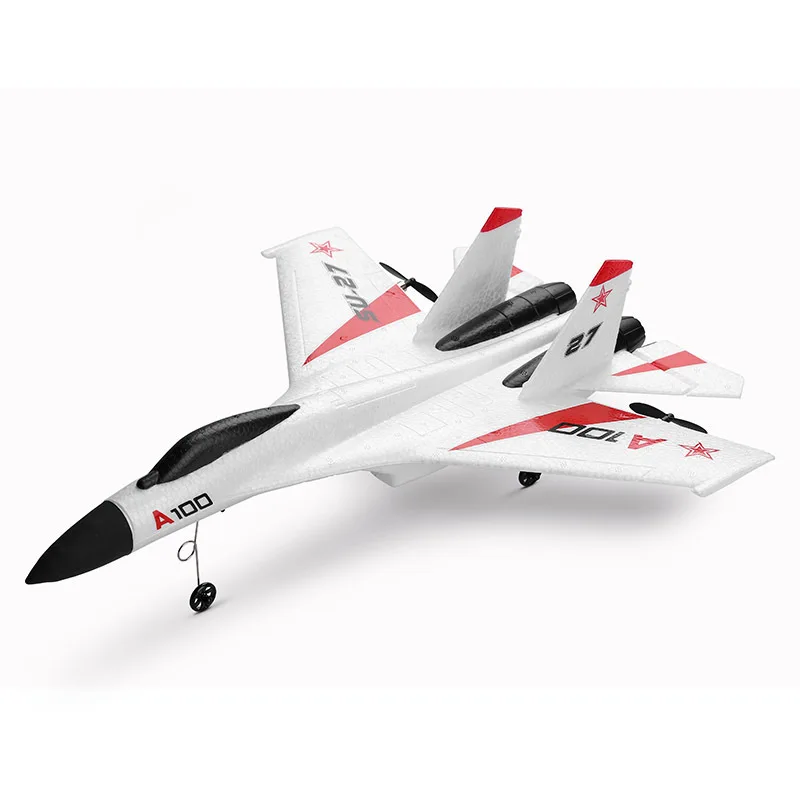 WLtoys A100 RC Самолеты SU-27 3CH 2,4G EPP композитный материал планер радиоуправляемые игрушки модель подарок ZLRC