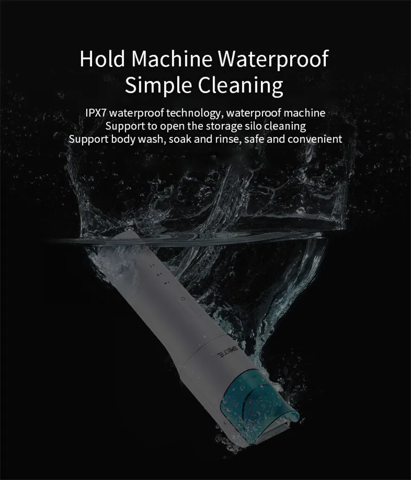 YOUPIN SMATE SH-EC31 USB Rechargeable Electric Hair Clipper For Adult Children's Silent Automatic H