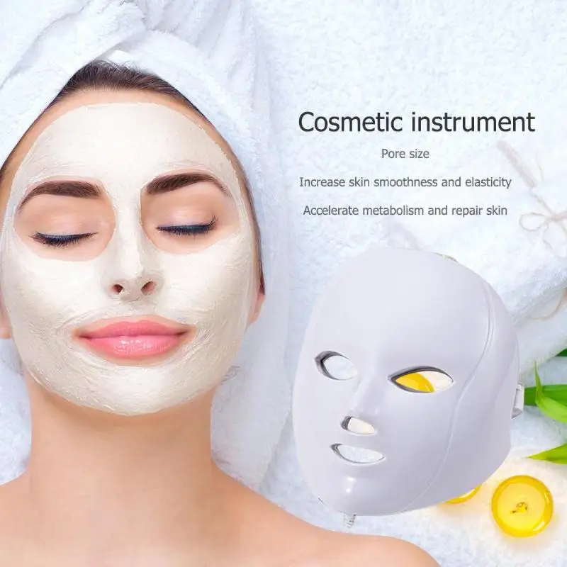 

Light Facial Mask Therapy Anti Wrinkle Acne Removal Beauty Electric Mask Skin Care Tool Beauty Instrument Device