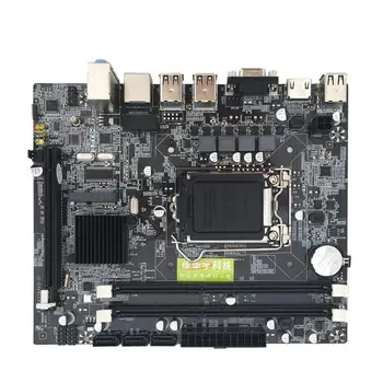 

H55 PC LGA 1156 Computer Desktop PC Motherboard DDR3 1037 Dual-core CPU Main Board with HDMI HD Interface
