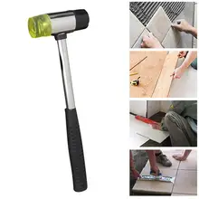 25 мм двойного лица Мягкий кран резиновый молоток DIY кожаный инструмент