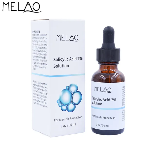 MELAO Salicylic Acid Beta Hydroxy Acid Facial Serum Face Exfoliation Pore Cleansing Acne