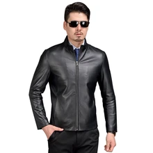Мужская куртка из овечьей кожи, классический стиль, натуральная кожа, куртка и пальто, весна-осень, высокое качество, мужская куртка, jaqueta de couro