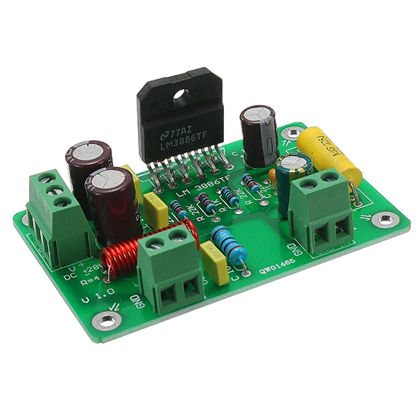1 шт. HiFi LM3886 TF моно усилитель мощности плата 68 Вт 4 модуль усилителя звука AMP 50 Вт/38