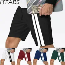 Новые летние для мужчин's повседневное удобные шорты для женщин мешковатые тренажерный зал Спорт Jogger пот короткие штаны