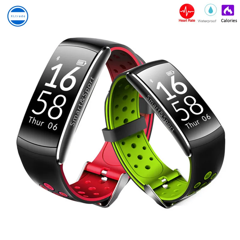 

Xltrade Q8 Smart Bracelet Heart Rate Monitor Fitness Bracelet Bluetooth Wristband Life Waterproof SportBand For Android IOS