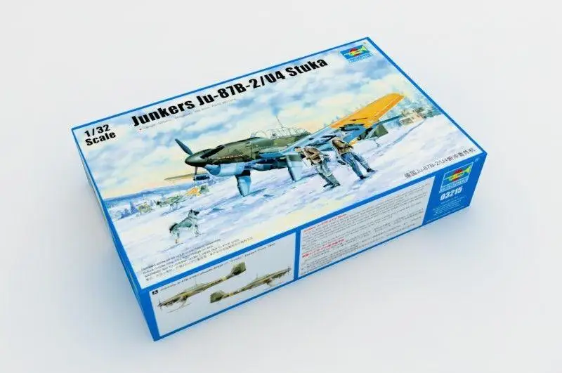 Trumpeter 1/32 03215 Junkers Ju-87B-2/U4 Stuka | Игрушки и хобби