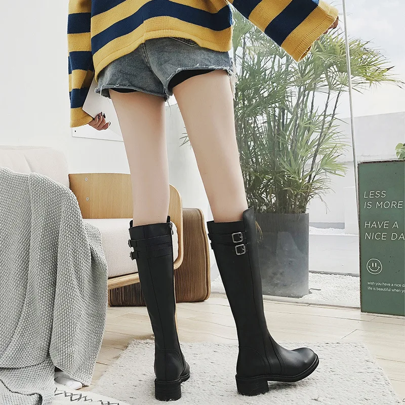 

2018 Autumn Shoes England Martin Winter Women Boots