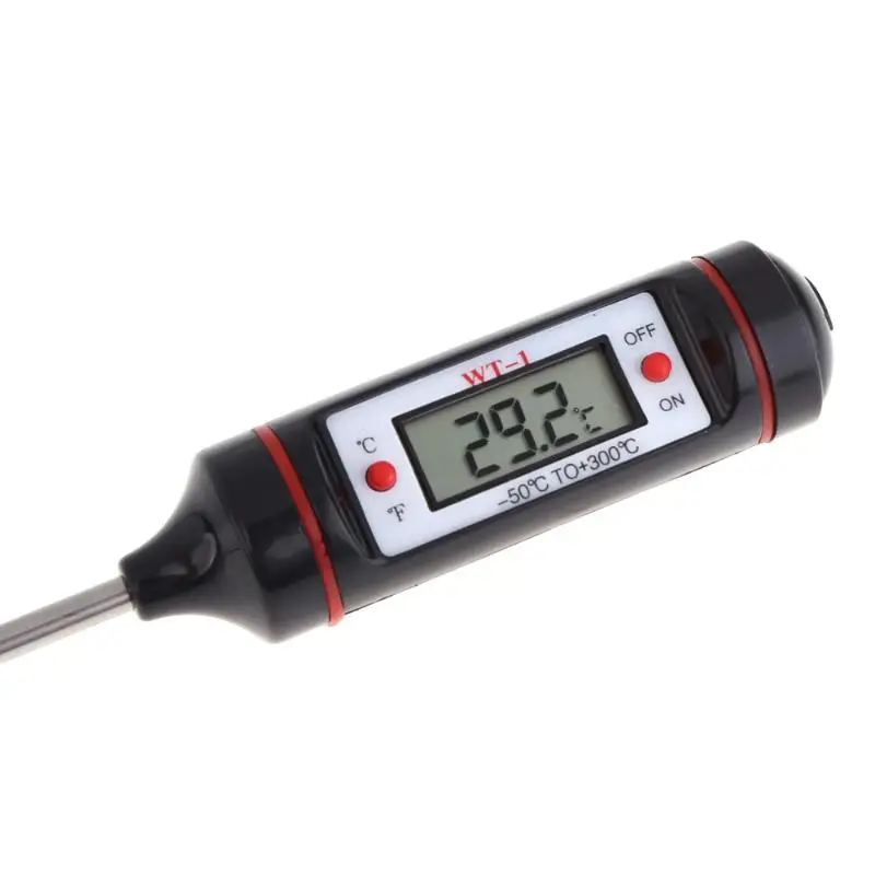 Digital Thermometer Kitchen Cooking Food Meat Temperature Sensor Probe Chicken BBQ Temperature