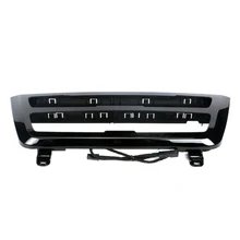 Per BMW Serie 3 e 4 F30 LCI Radio Trim Led Del Cruscotto Center Console AC Luce di Pannello Con 2 Colori blu e Arancione Atmosfera Luce