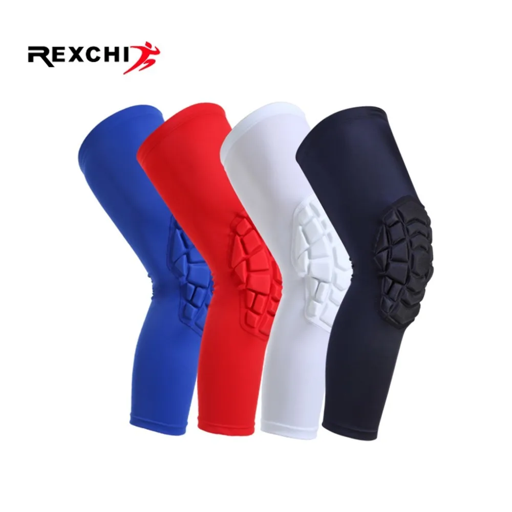 REXCHI 1 قطعة مرونة نيبادس واقية الرياضة السلامة التدريب الركبة سادة دعم الضغط رغوة هدفين كرة السلة الكرة الطائرة REXCHI 1 قطعة مرونة نيبادس واقية الرياضة السلامة التدريب الركبة سادة دعم الضغط رغوة هدفين كرة السلة الكرة الطائرة