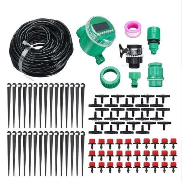 Special Price 25m Micro Drip Irrigation Controller System Drip Kit Water Timer Automatic Watering Electronic Sprinkler Plant Agriculture