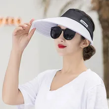 Для женщин Гольф Солнцезащитная шапочка, кепка Packable шляпа, солнцезащитный козырек с большими головами Гравити Фолз шляпа УФ-Гольф защита Женский Гольф Кепка для гольфа