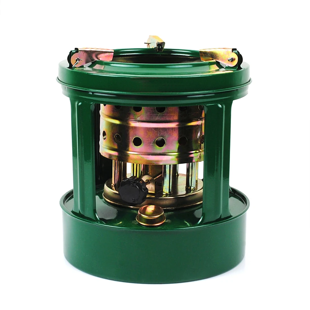 

Outdoor Stoves Mini 8 Wicks Handy Portable Heaters Camping Kerosene Stove Picnic Cooking Stove Removable Gas Camping Equipment