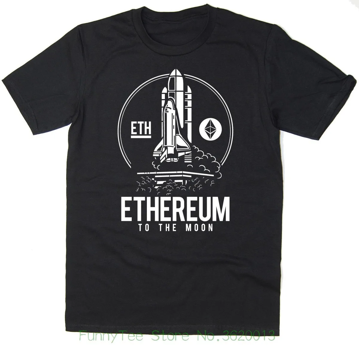 Ethereum To The Moon T-shirt - Btc Eth $eth Bitcoin Crypto - 6 Colours Ethereum To The Moon T-shirt - Btc Eth $eth Bitcoin Crypto - 6 Colours