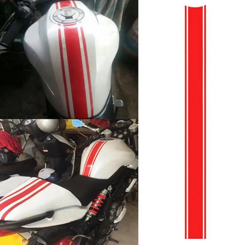 

50CM Car Motorcycle Stickers DIY Fuel Tank Cap Reflective Stickers Pinstripes Stickers Racing Stickers