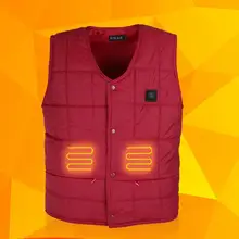 Usb зарядка Электрический жилет для верховой езды Лыжная рыбалка Электронный нагревательный жилет теплый эффект безопасный надежный высокая температура одежда