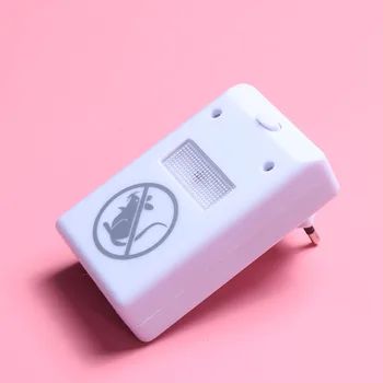 

Ultrasonic Mice Repeller Electronic Ultrasound Mouse Control Rejector Anti Mosquito Repellent For Cockroach Bug Rat Rejection