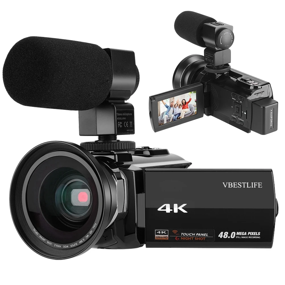 

4K 48MP WiFi 1080P Digital Video Camera Camcorder Recorder 3.0 Hot Sale