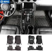 MOPAI коврики для Ford Mustang автомобильные коврики водонепроницаемые анти-грязные коврики для ног коврик для Ford Mustang- автомобильные аксессуары